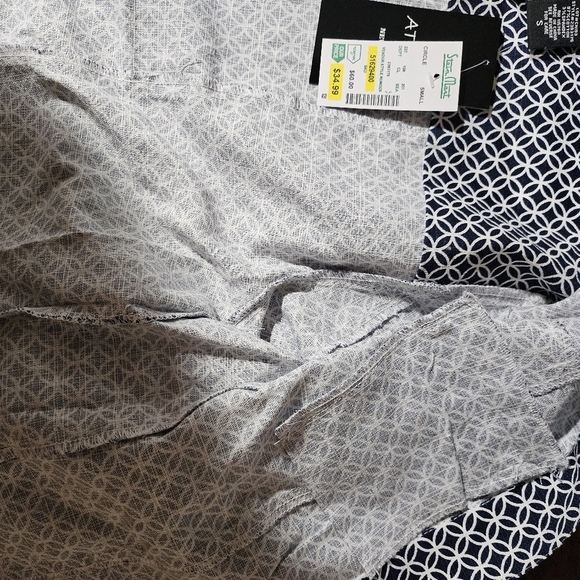 NEW Attyre Women's Open Lightweight Denim Jacket Blazer Medium Abstract Geometri - Picture 6 of 9